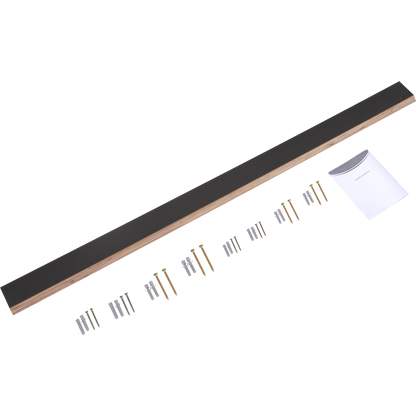 60" Floating Bathroom Vanity with Sink, Modern Wall-Mounted Bathroom Storage Vanity Cabinet with Double Resin Top Basins and Soft Close Drawers, Natural Oak 24V11-60DNO