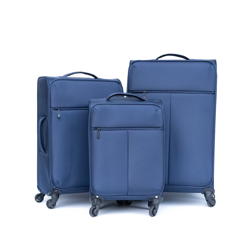 Oxford cloth suitcase Dark blue(No password lock)