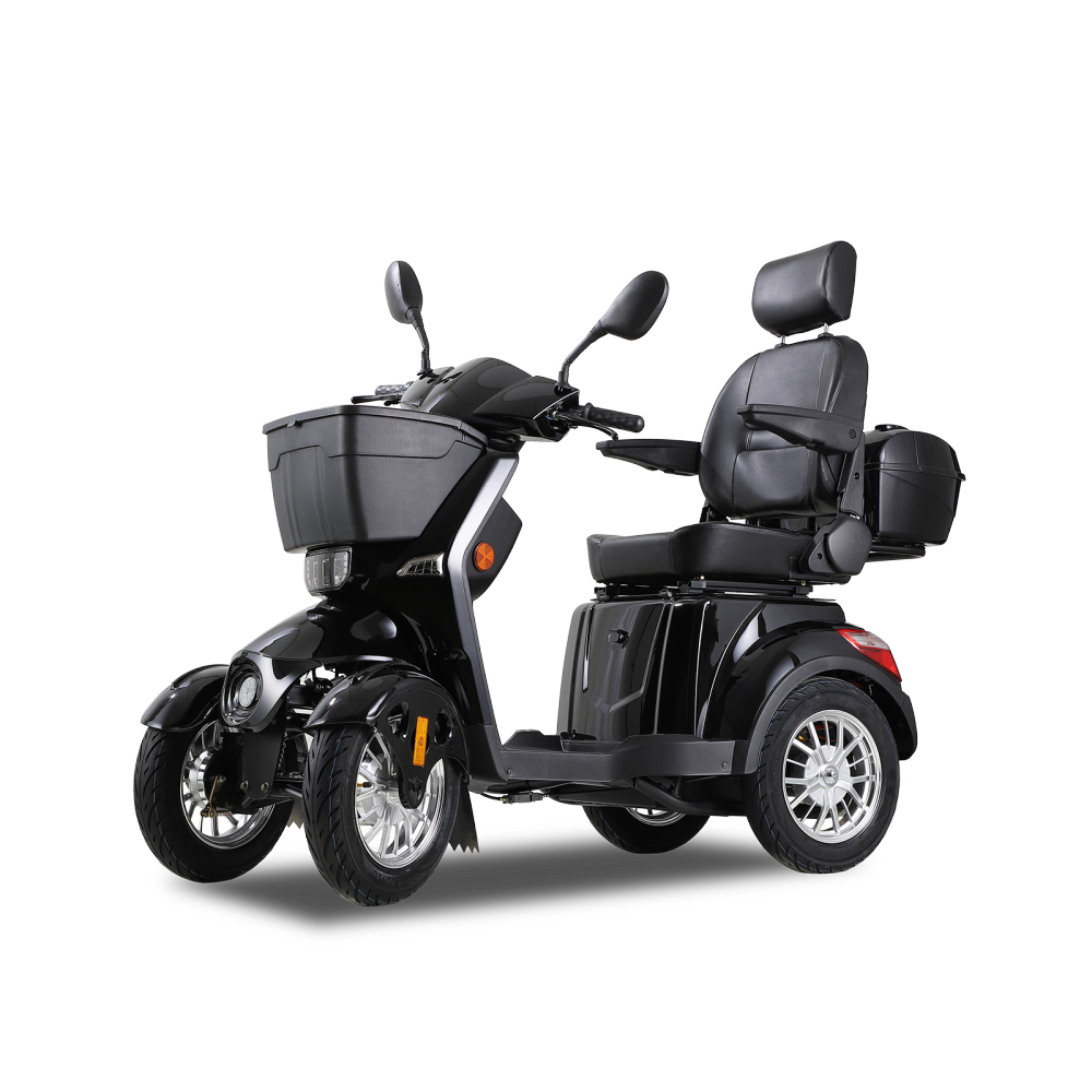 XL3D4L Electric Mobility Recreational Travel Scooter for Adults,Mobility Scooters for Seniors, 4 Wheel Powered Mobility Scooters,