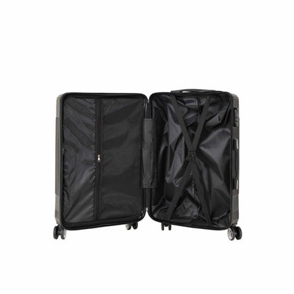 3-piece hard shell luggage set, suitable for both long-distance and short distance travel. Equipped with four-wheel rollers, password lock, and hiking bag