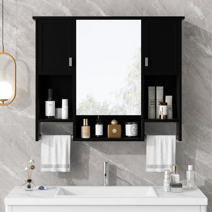 36'' Bathroom Vanity with Top Sink, Modern Bathroom Storage Cabinet with 2 Soft Closing Doors and 6 Drawers, Single Sink Bathroom Vanity (Same as SW000116AAE)