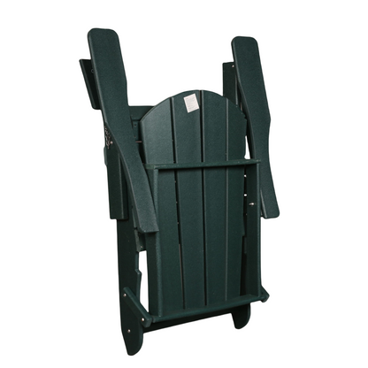 Folding Adirondack Chair, Relaxing Stackable Arm Rest Ergonomic HDPE All-Weather Adirondack Chair