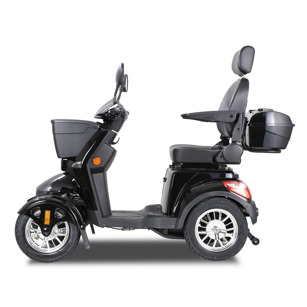 XL3D4L Electric Mobility Recreational Travel Scooter for Adults,Mobility Scooters for Seniors, 4 Wheel Powered Mobility Scooters,