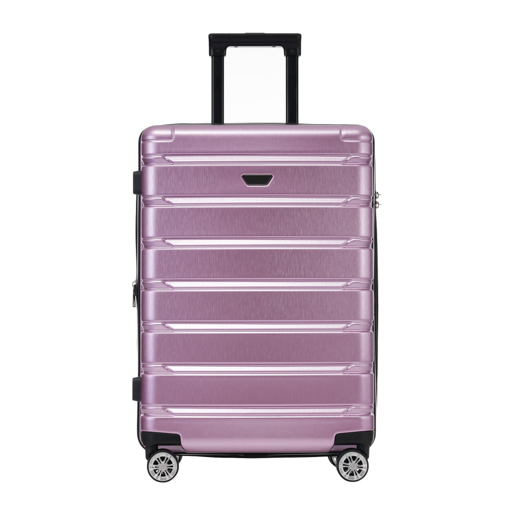 Hardshell Luggage Set 3 Piece, Durable ABS+PC Travel Suitcase with Spinner Wheels for Men Women (20/24/28 Inch)