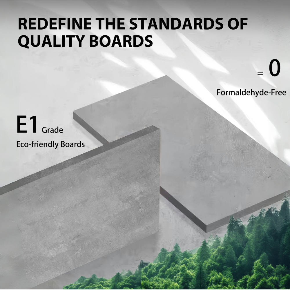 30" Floating Bathroom Vanity with Sink, Modern Wall-Mounted Bathroom Storage Vanity Cabinet with Black Quartz Sand Top Basin and Soft Close Drawers, EDI-Series Cement Grey 24V12-30GR