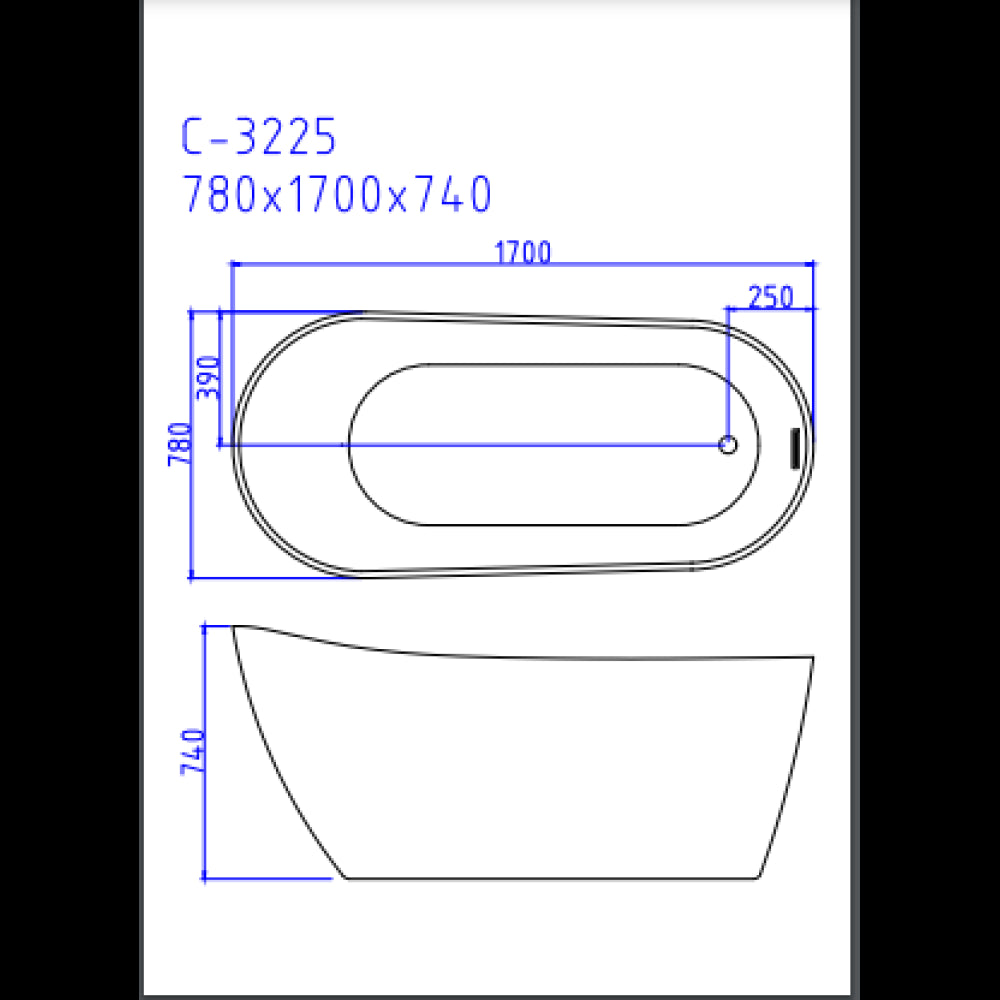 67"Special-shaped Freestanding Slipper Bathtub: Gloss White Finish, Chrome Overflow & Pop-Up Drain, cUPC Certified