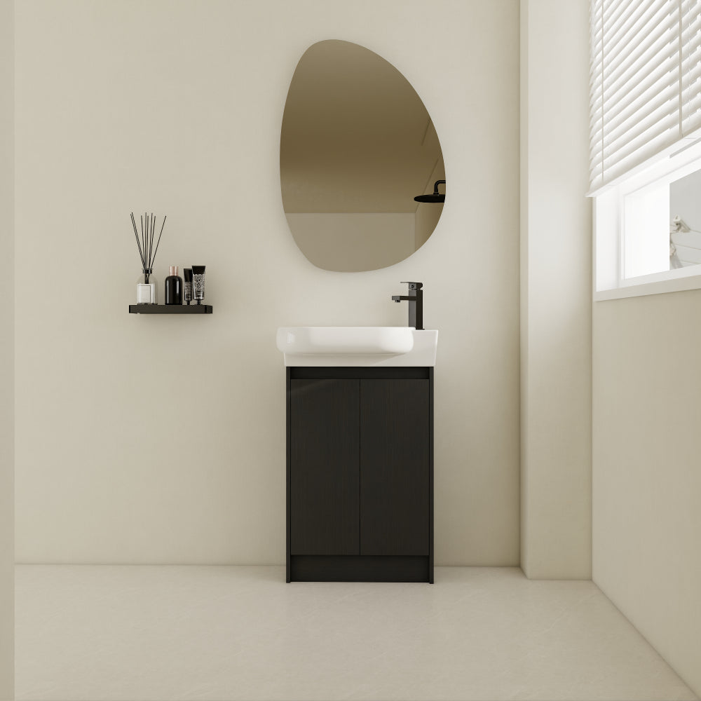 23" Freestanding Bathroom Vanity with Sink, Soft Close Doors