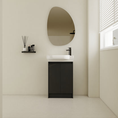 23" Freestanding Bathroom Vanity with Sink, Soft Close Doors