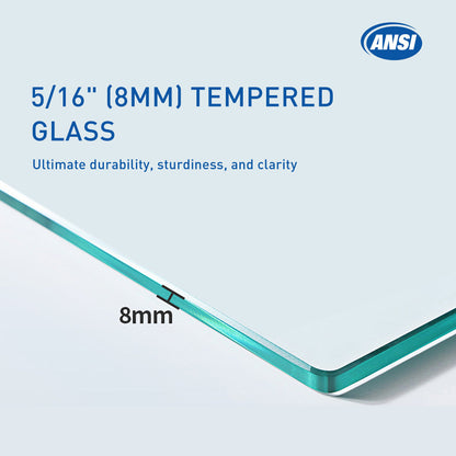 56-60 in. W x 62 in. H Frameless Double Sliding Tub Door, Bypass Tub Shower Door Soft Closing, Matte Black 24D02-T60MBX