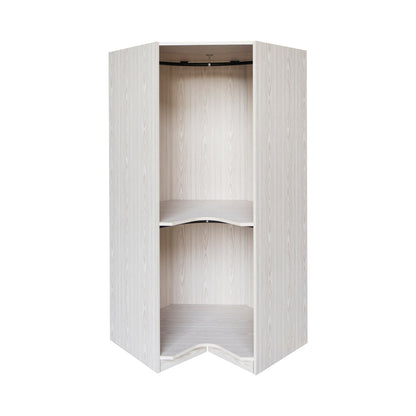 Polygon Corner Wardrobe, Natural