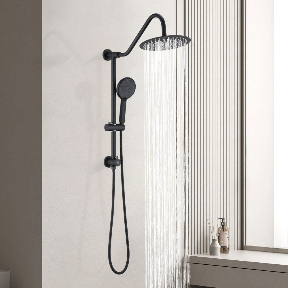 Shower Head with Handheld Shower System with 10" Rain Shower Head