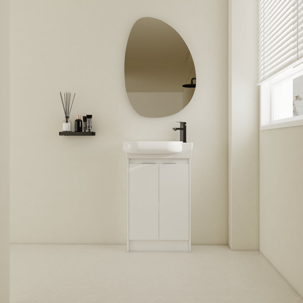 23" Freestanding Bathroom Vanity with Sink, Soft Close Doors