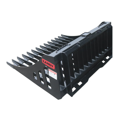 Small Skid Steer Track Loader Rock Bucket, Fit Small Skid Steer Loader