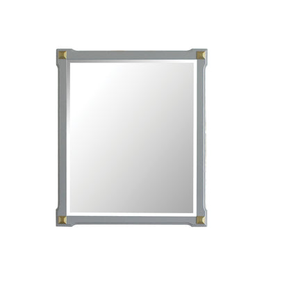 House Beatrice Pearl Gray Finished Mirror