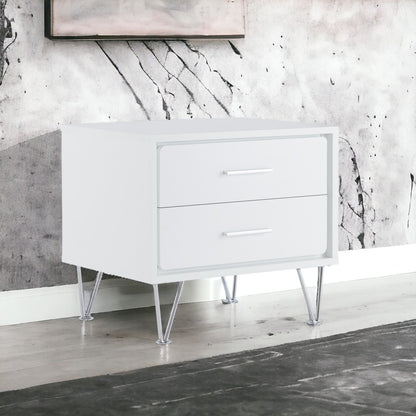Deoss White Finish Chest