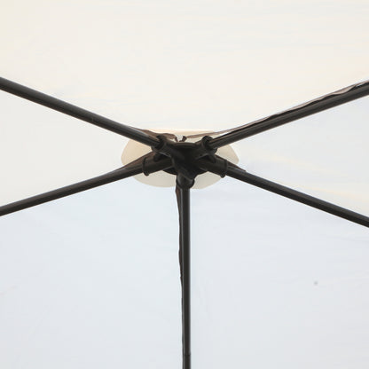 Outsunny 20 Person Camping Tent, Outdoor Cabin Tent Tent with 2 Doors, Screen Room, Family Dome Tent for Hiking, Backpacking, Traveling, Easy Set Up, Cream