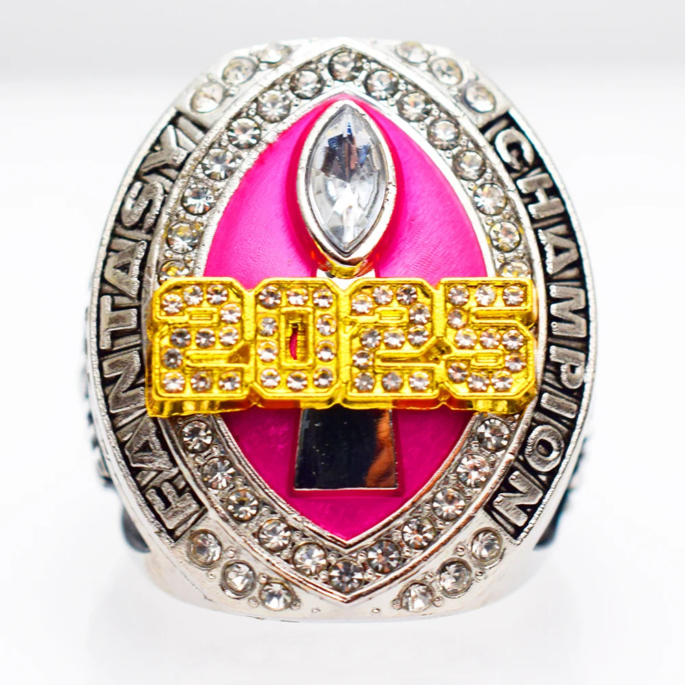 FFL 2025 Fantasy Football League Championship Rings Exclusive Custom Cheap Gemstone Rings Men's Gift Jewelry