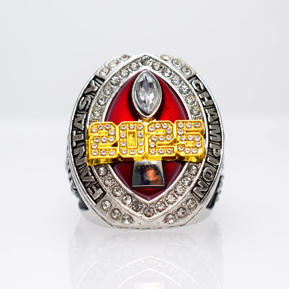 FFL 2025 Fantasy Football League Championship Rings Exclusive Custom Cheap Gemstone Rings Men's Gift Jewelry