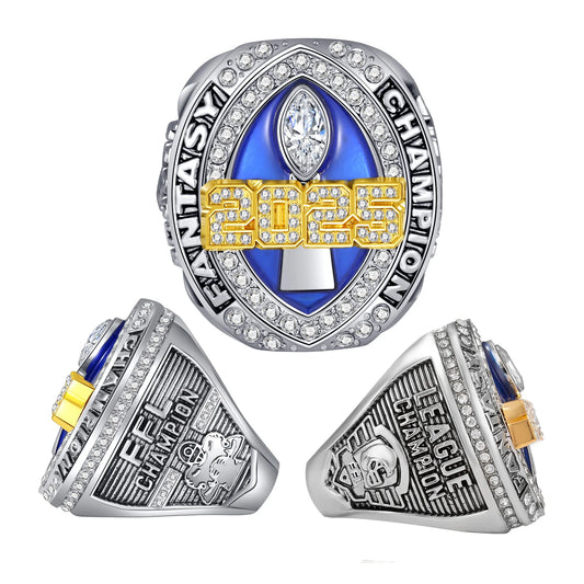 FFL 2025 Fantasy Football League Championship Rings Exclusive Custom Cheap Gemstone Rings Men's Gift Jewelry