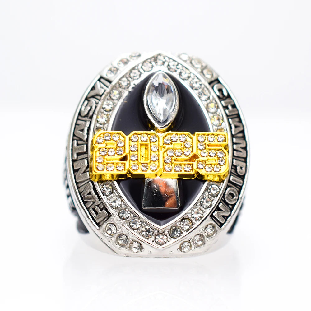 FFL 2025 Fantasy Football League Championship Rings Exclusive Custom Cheap Gemstone Rings Men's Gift Jewelry