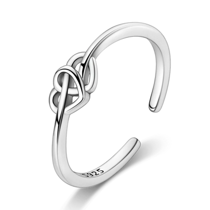 MULA 925 Sterling Silver Heart Love Ring Unique Design Fine Jewelry for Wedding Engagement Anniversary Party Zircon Stone Gift