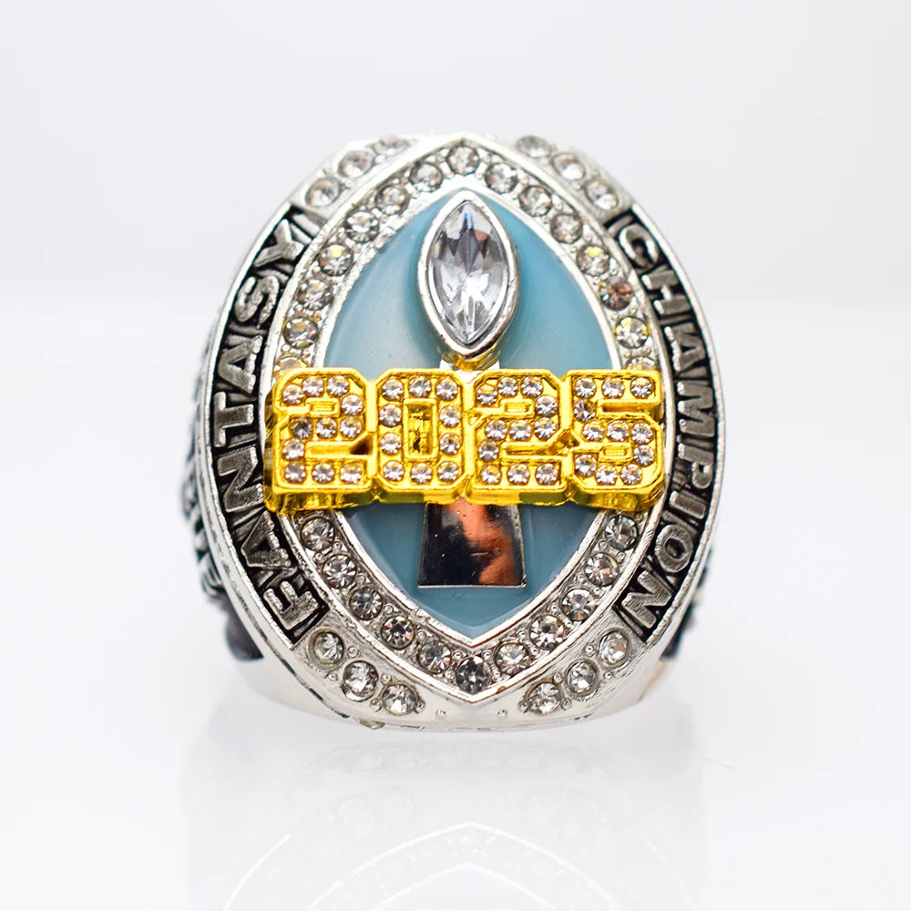 FFL 2025 Fantasy Football League Championship Rings Exclusive Custom Cheap Gemstone Rings Men's Gift Jewelry