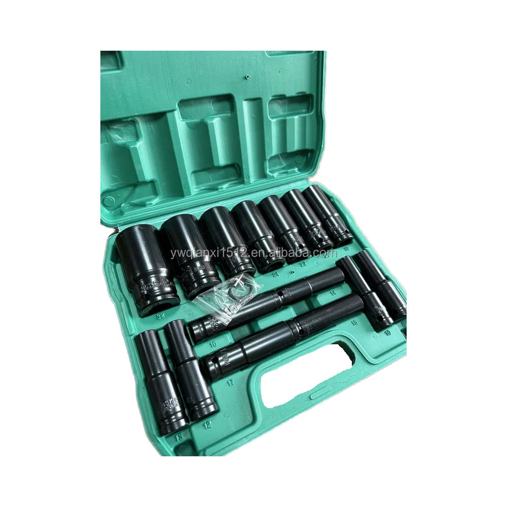 15 Pcs OEM Customizable Wrench Full Set Hexagon Socket Large Small Flying Air Cannon Accessories Hand-Power Garden Combination