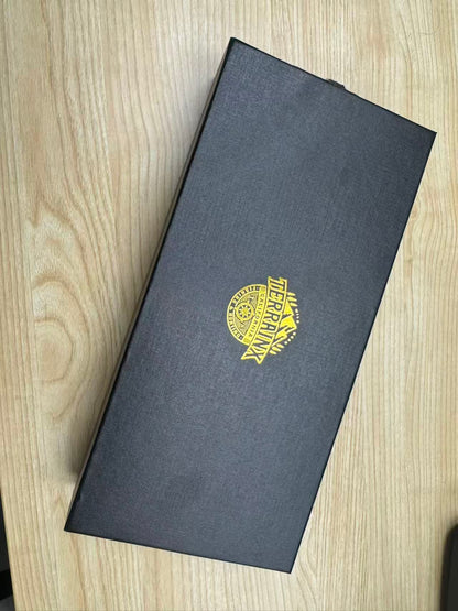 TerrainX Fixed Blade Hunting Knife and Leather Sheath