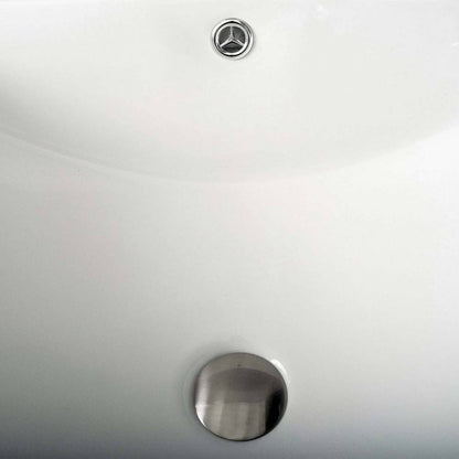 DAX  Ceramic Square Single Bowl Undermount Bathroom Basin