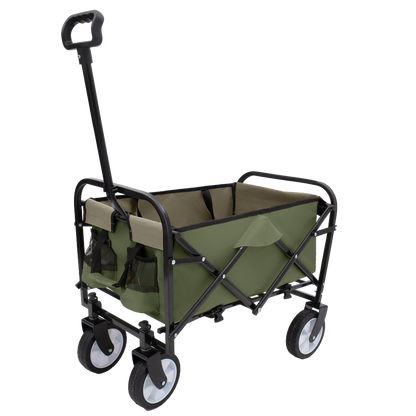 Minimeetall Strap , Collapsible Foldable Wagon Cart with strapping system Beach Wagon , Utility Cart , Utility Wagon Grocery Cart for Camping Shopping Sports Gardeing Fishing Supports 225lbs purple