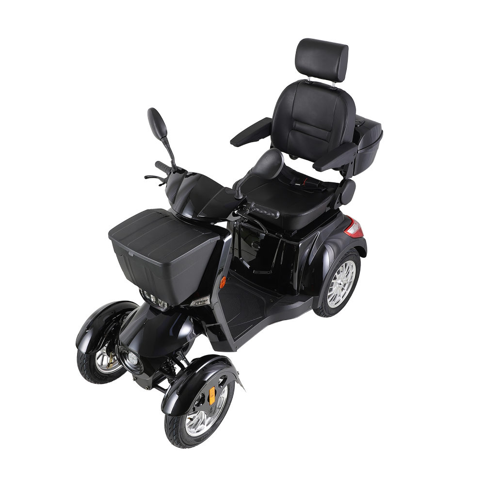 XL3D4L Electric Mobility Recreational Travel Scooter for Adults,Mobility Scooters for Seniors, 4 Wheel Powered Mobility Scooters,