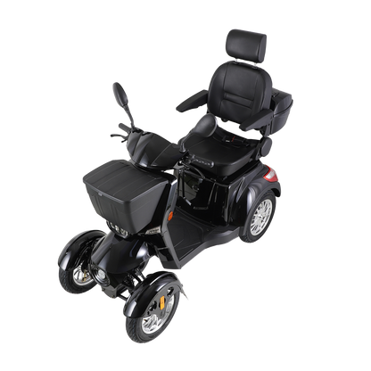 XL3D4L Electric Mobility Recreational Travel Scooter for Adults,Mobility Scooters for Seniors, 4 Wheel Powered Mobility Scooters,