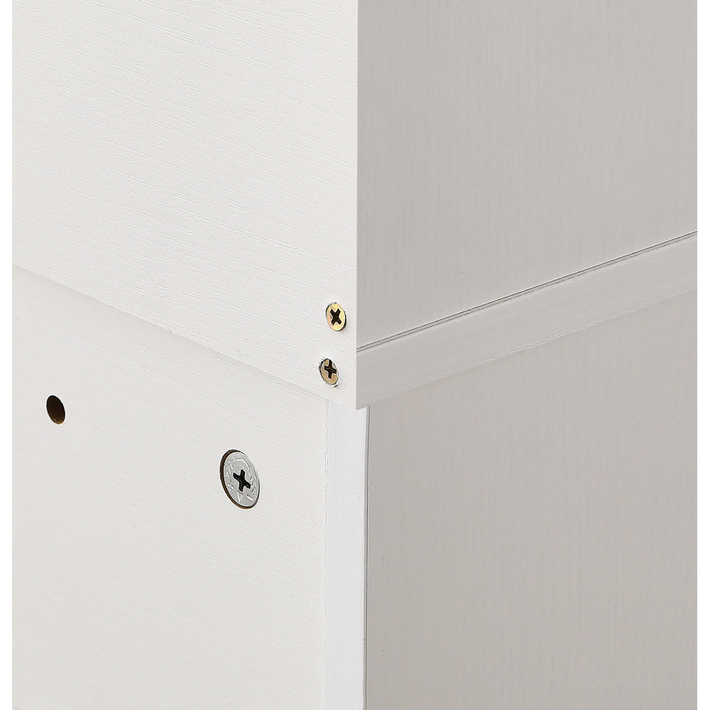 Over The Toilet Storage Cabinet, Farmhouse Storage Cabinet Over Toilet with 2 Barn Door & Toilet Paper Holder Stand,Home Space-Saving Toilet Rack,for Bathroom,Restroom, Laundry-white