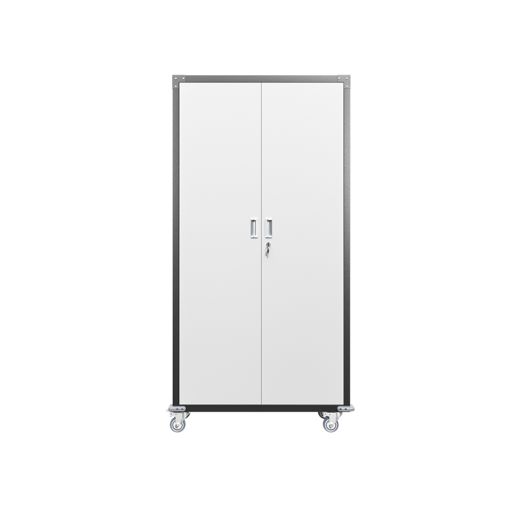 Garage Storage Cabinets with Locking Doors and 4 Adjustable Shelves