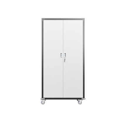 Garage Storage Cabinets with Locking Doors and 4 Adjustable Shelves