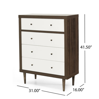 NORDIC 4-DRAWER CHEST
