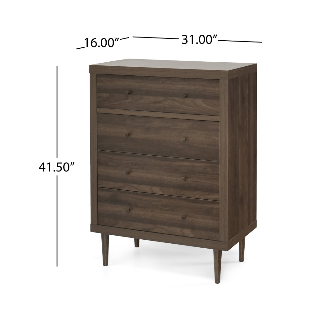 NORDIC 4-DRAWER CHEST